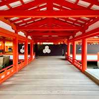 【厳島神社/広島県】海上の神秘的な光景