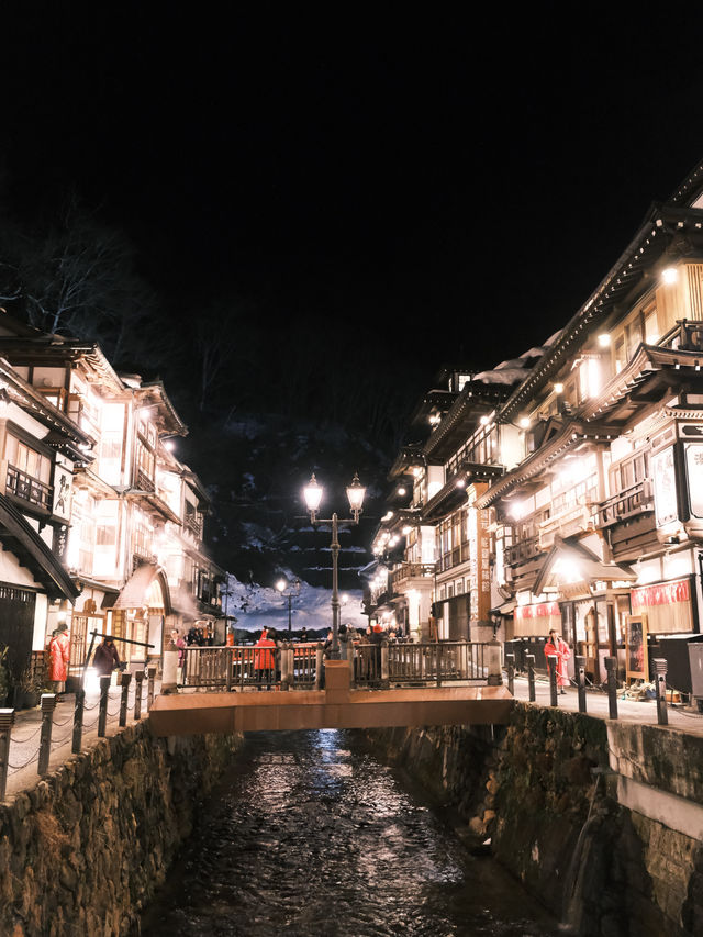 銀山溫泉·大正浪漫絕美雪景