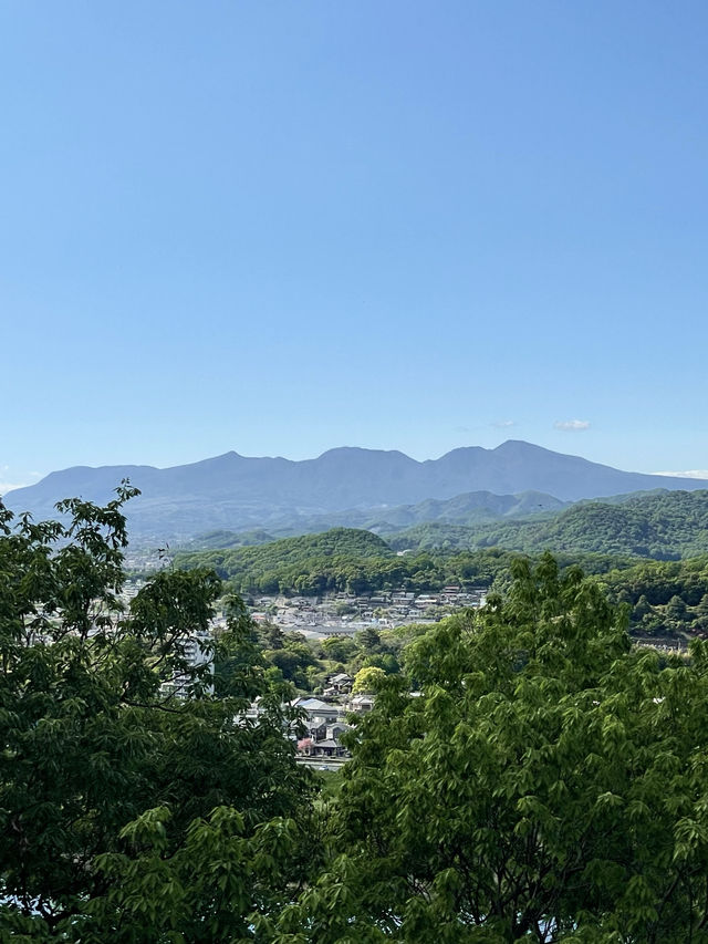 【男浅間神社/栃木県】足利富士を登れば、待つ絶景