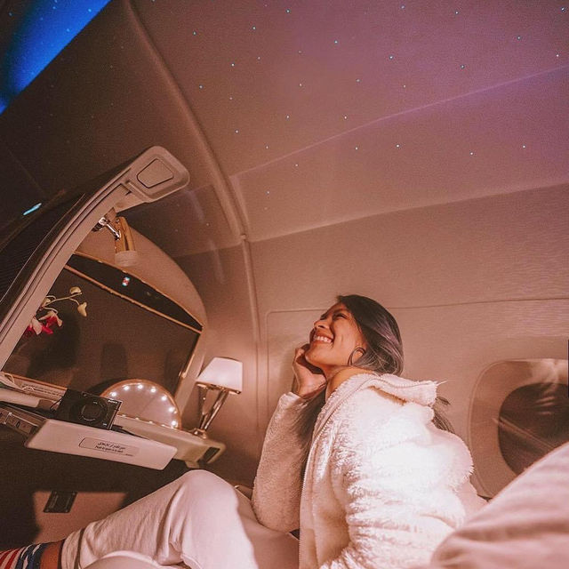 First Class Emirates A380
