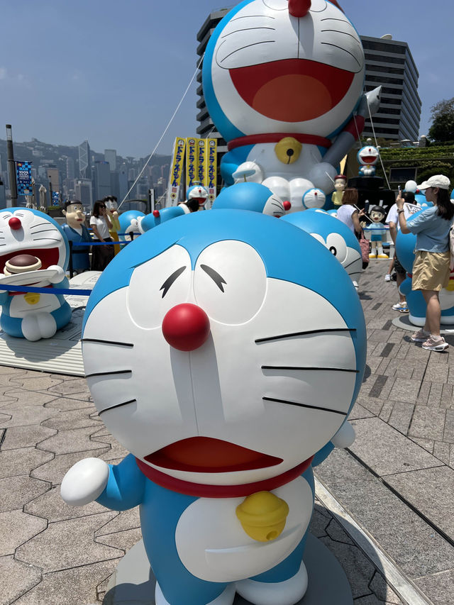 100%多啦A夢&Friends🤓香港星光大道免費特展🫶🏻