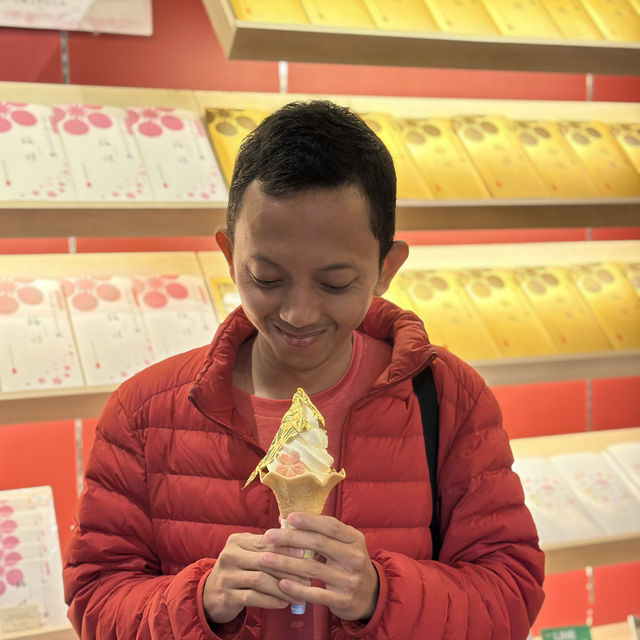 Kanazawa best ice cream cafe, Japan