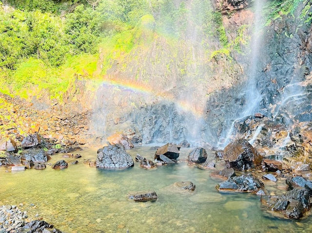 🇲🇾 Natural Wonder Awaits: Lembing Rainbow Waterfall Adventure