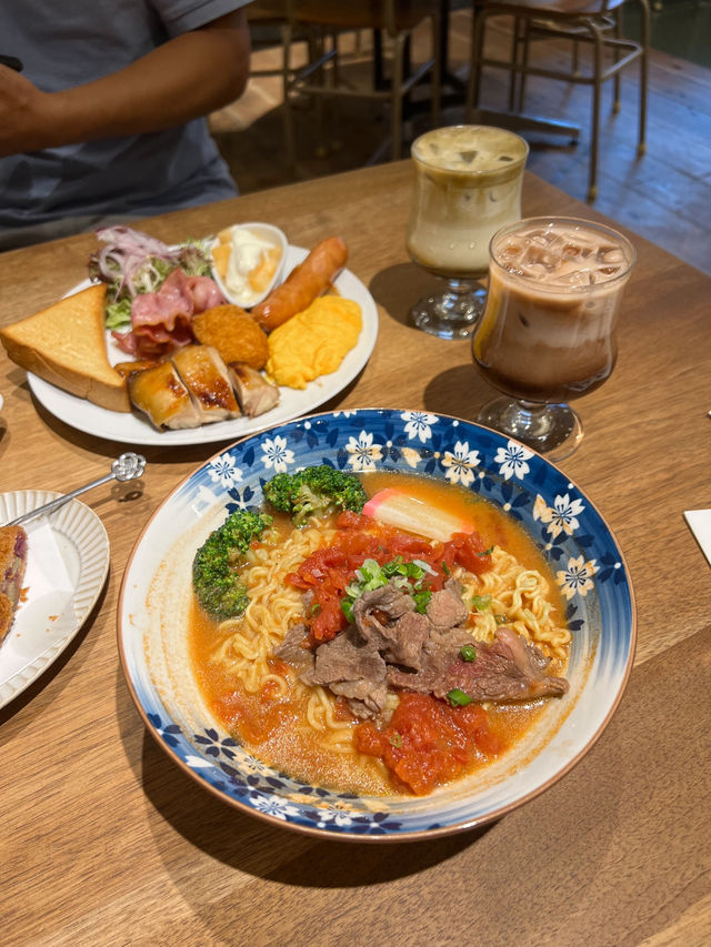 ʚ♡ 和食の朝食• 無限添飲烘焙咖啡 • 元気滿滿早餐之選 ♡ɞ
