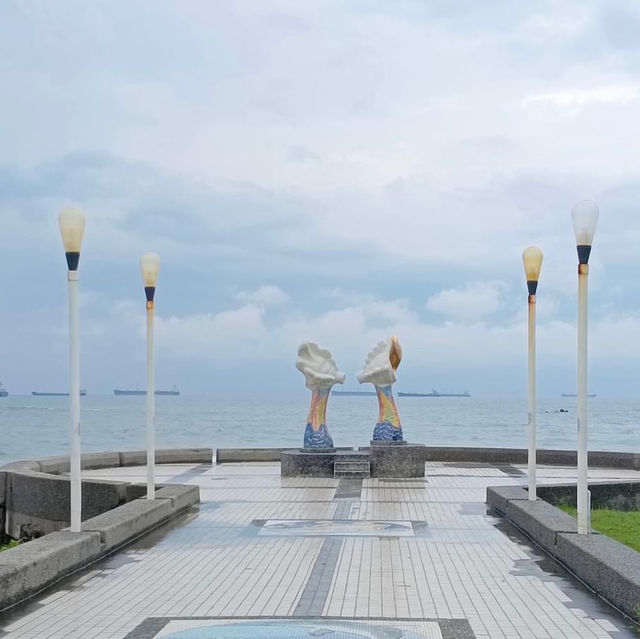 「旗津海岸公園遊客中心」貝殼博物館，增廣見聞