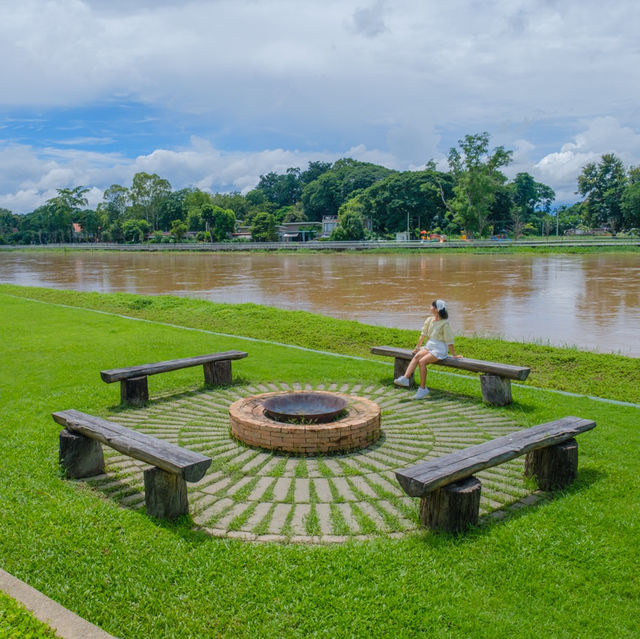 ที่พักติดริมแม่น้ำกก อาหารอร่อยนอนสบาย ในเชียงราย