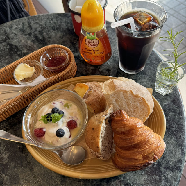 大濠公園で平日限定！モーニングセット🥐