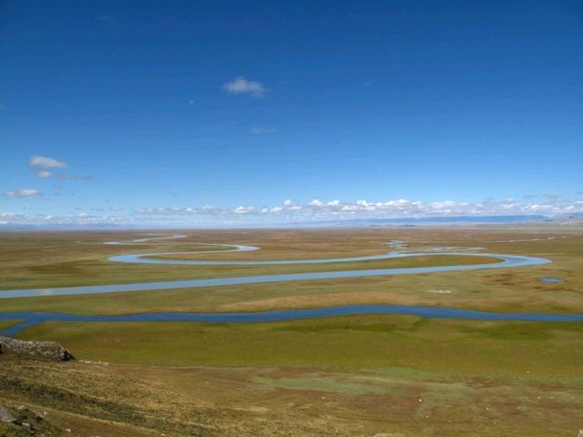 Tranquility at Bayin Buluke Grassland in Xinjiang