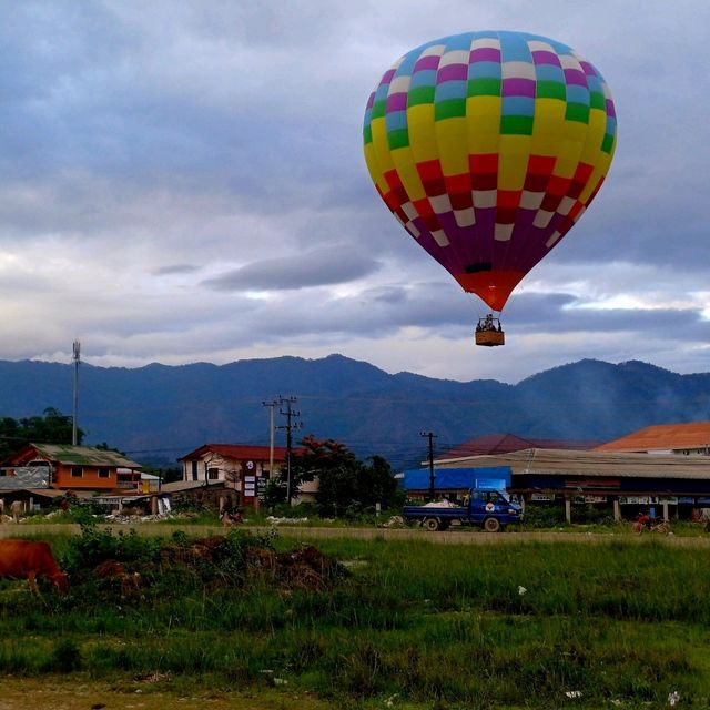 老撾萬榮熱氣球🎈之旅，來之雲端的浪漫