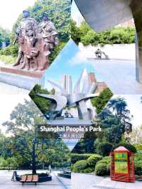 Peaceful Escape in Shanghai People's Park