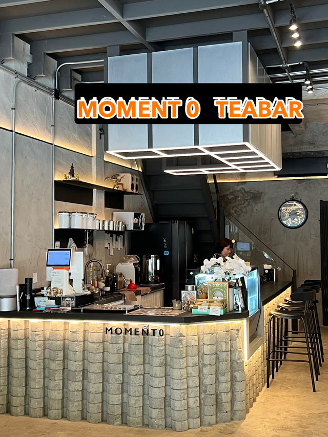 MOMENT0 คาเฟ่ชาเปิดใหม่ สามเสน