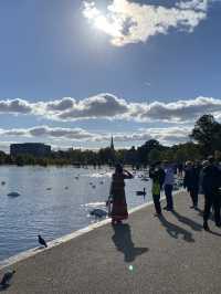 🇬🇧 倫敦最多天鵝的公園 🦢