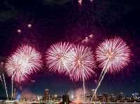 大稻埕夏日煙火- 夏日慶典，五光十色的煙火閃亮台北夜空