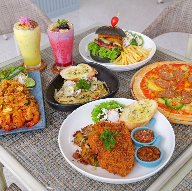 🍕✨ Gecko Garden Cafe คาเฟ่และร้านอาหารพัทยา