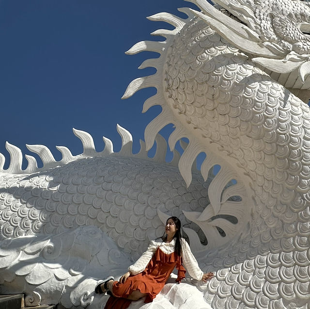 Amazing dragon ladder in Thailand