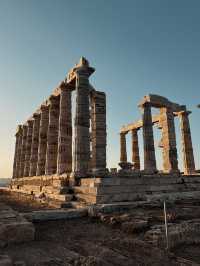【絶景🇬🇷】【絶景🇬🇷】一生に一度は行きたい！古代遺跡ポセイドン神殿🏛