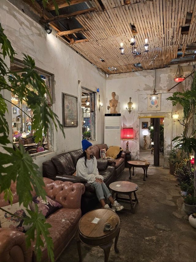 레트로 박물관 같은 인천 대형카페☕️
