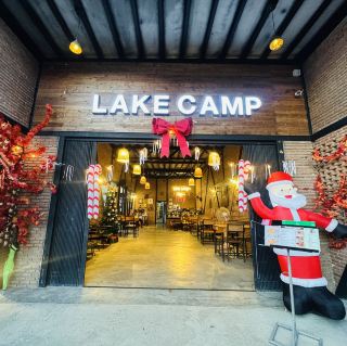 LAKE CAMP cafe camping
