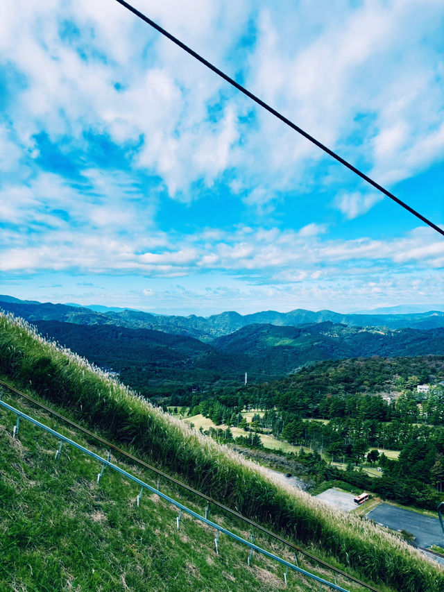 【日本伊東】大室山登山吊椅：伊豆半島美景，遠眺富士山