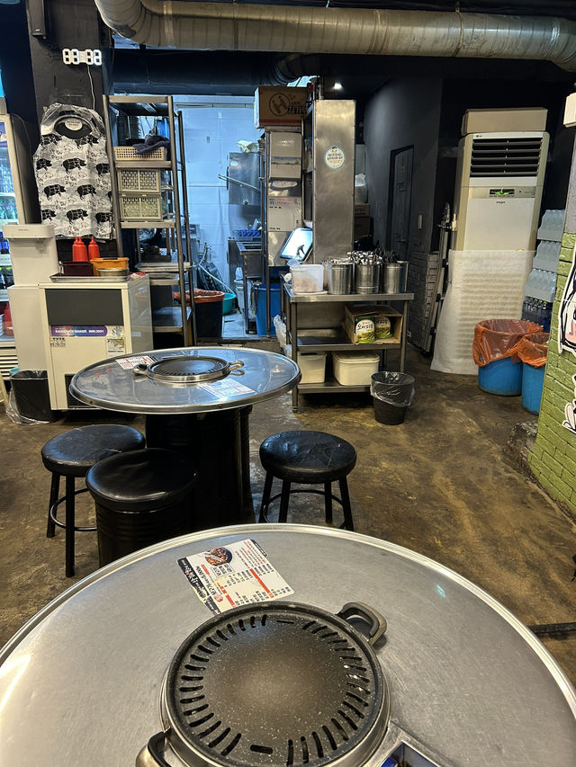 【韓国グルメ】釜山のお得に食べれるティッコギのお店🐷