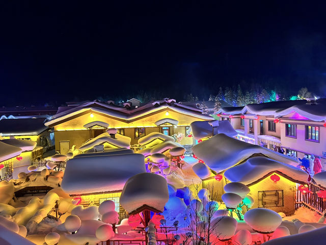 🇨🇳 หมู่บ้านหิมะ "雪乡" ⛄️ ❄️ ☃️ (China Snow Town) 