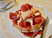 Delightful Pancakes at Hamanoya Parlor