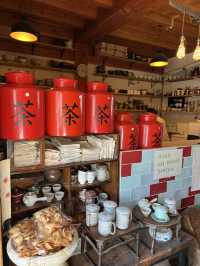 恩平韓屋村の、韓屋伝統茶菓子店 ミョングムダン