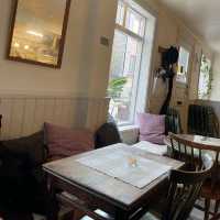 A nice cafe with pastries