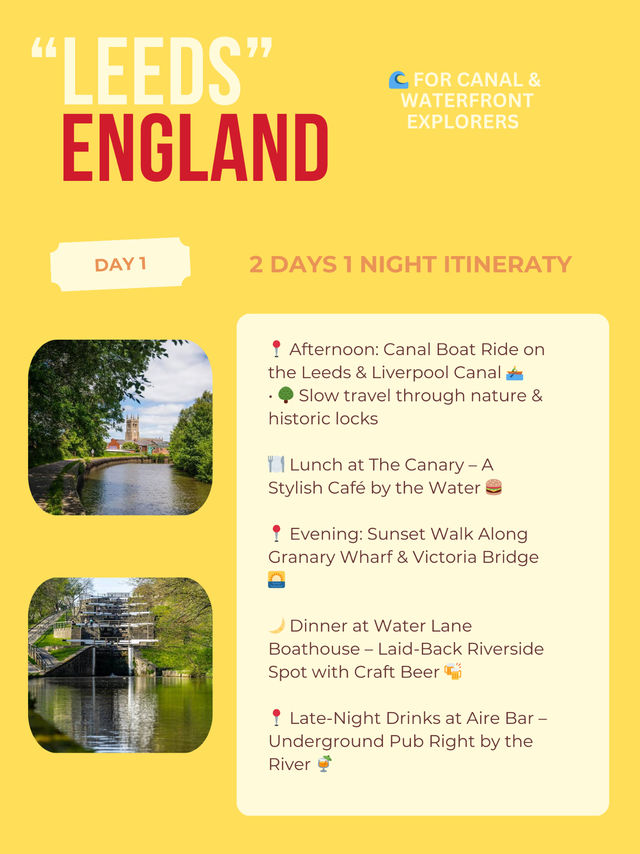 Leeds 2 days itinerary 