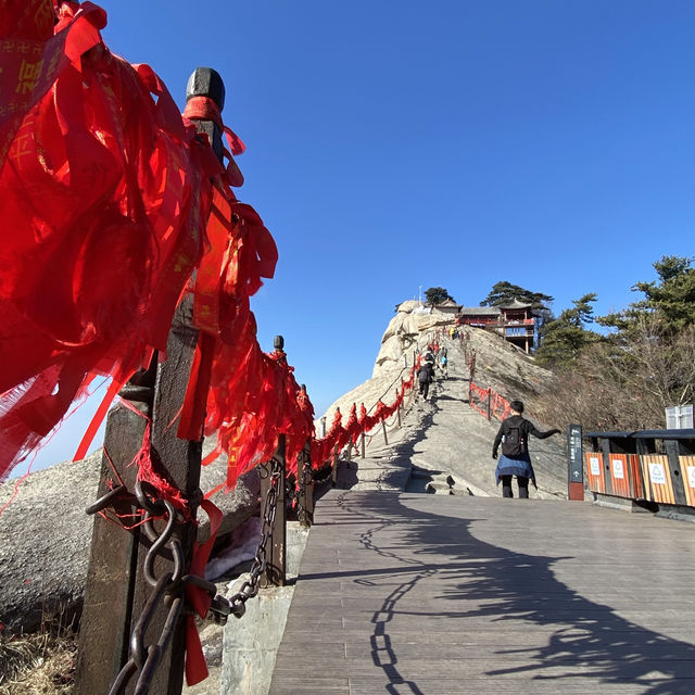 華山一日遊｜北上北下索道輕鬆行