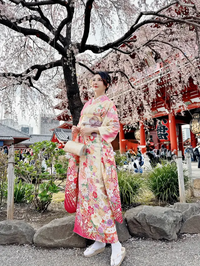 東京淺草和服初體驗