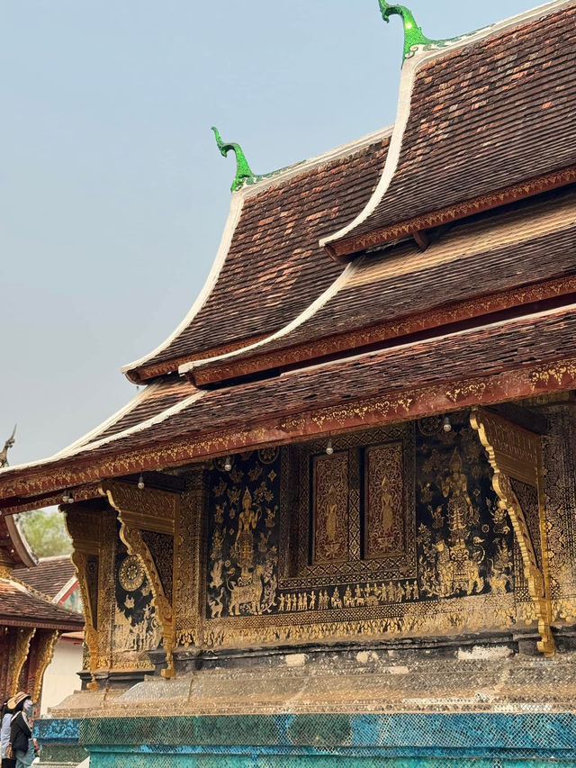 วัดเชียงทอง หลวงพระบาง ลาว 🤍🧡