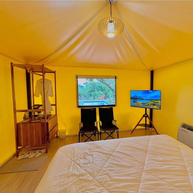  ที่พักสไตล์ Glamping สุดฮีลใจใกล้กรุงเทพ 🏠🌸🍃