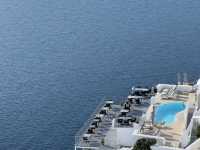 Beautiful weather in Santorini
