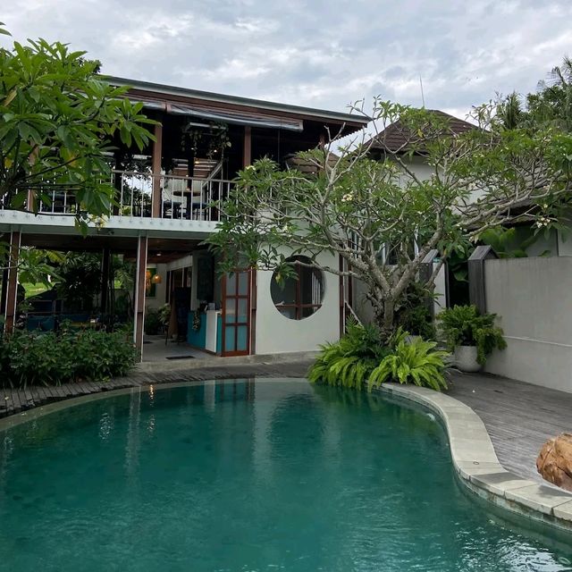 place with a pool