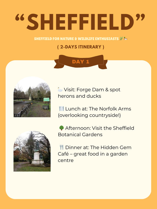 Sheffield for Nature & Wildlife trip