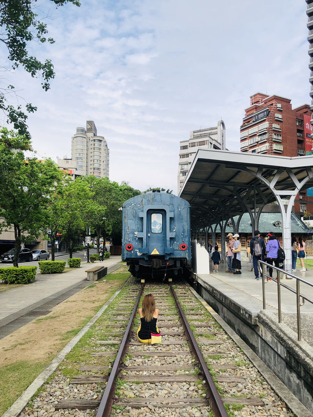 很特別的一個火車🚄館