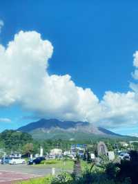 美麗的櫻島火山