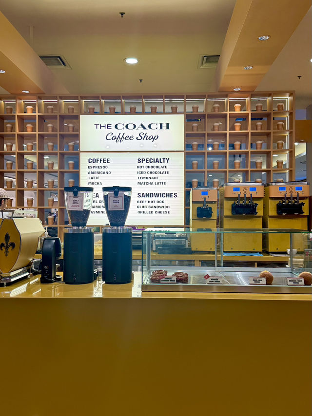 Coach Coffee Shop — Designer Coffee Meets Bold Style at Sunway Pyramid