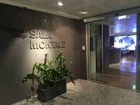 Sala Montale เลานจ์สบายๆ ที่ Milan Malpensa