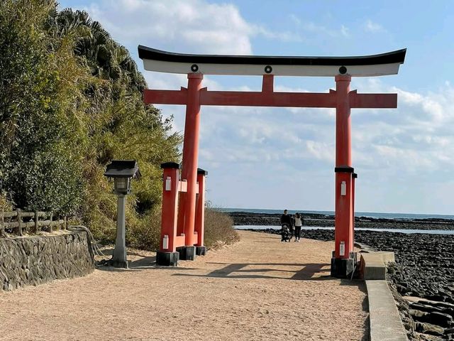 Spring Bliss at Aoshima Shrine