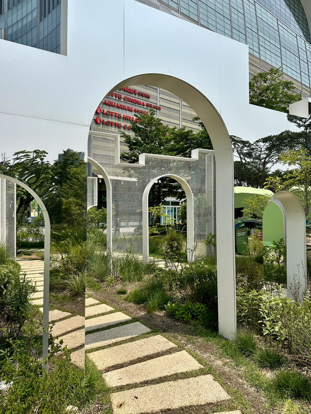 📍 잠실 롯데월드몰 앞 워터가든