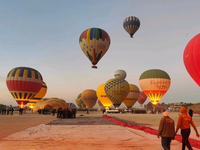 盧克索熱氣球之旅🎈在帝王谷上看日出🌄