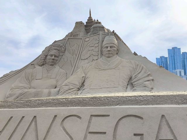 韓國 釜山 海雲台 沙雕展 壯觀精彩