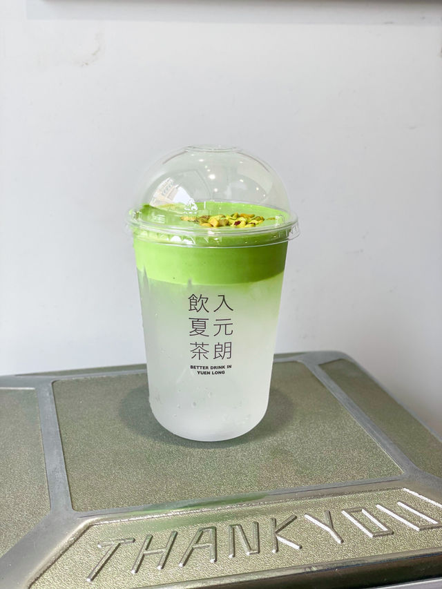 元朗｜開心果飲品推介。夏茶