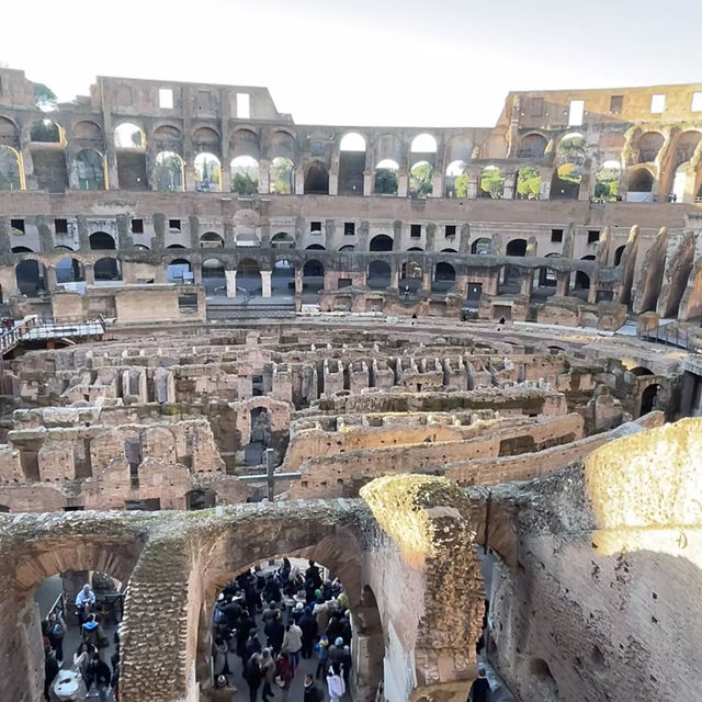 The Colosseum: An Unexpected Surprise! 🏟️✨