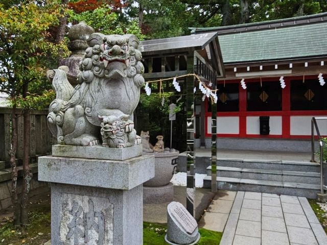 ⛩️ 祈福小徑，富山日枝神社內的三末社巡禮