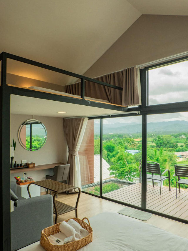 Chiangdao mountain view ⛰️🌳