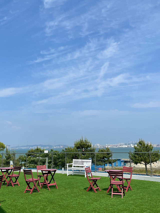 📸🫧인천 영종도 디저트 카페 사운즈 오브 선셋