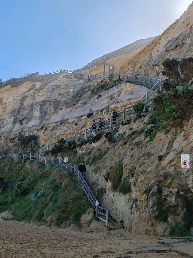 吉布森台阶（Gibson Steps）—大洋路的壮丽海岸奇景
